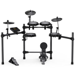 NUX DM210 Portable 8-Piece Electronic Drum Kit with All Mesh Heads NU-X