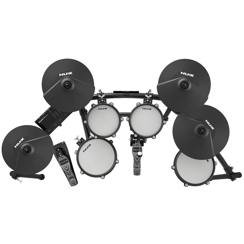 NU-X DM310 Portable 9-Piece Electronic Drum Kit with All Mesh Heads