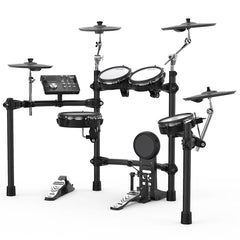 NUX DM7X Professional 9-Piece Electronic Drum Kit with All Mesh Heads