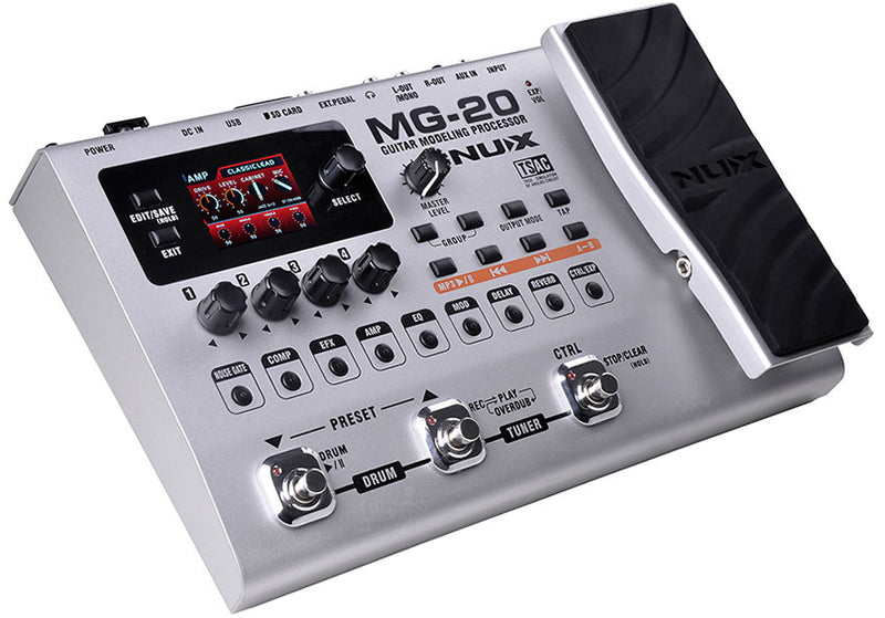 NU-X MG-20 Guitar Modeling Processor