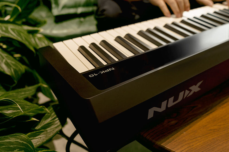NU-X NPK-10 Portable 88-Key Digital Piano in Black