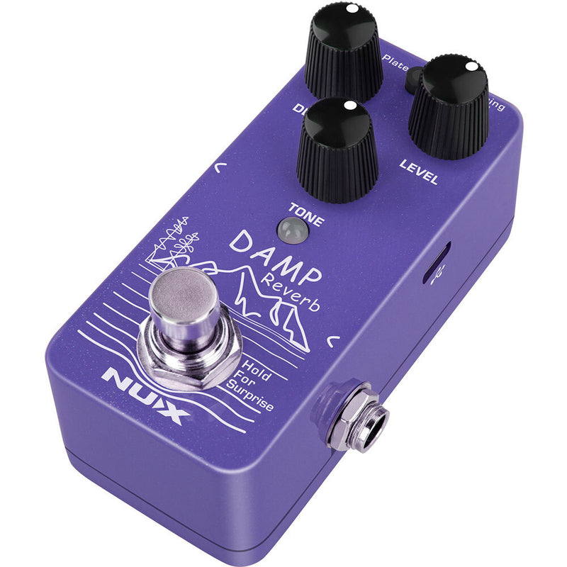 NUX Mini Core Series "Damp" 3-Mode Reverb Effects Pedal