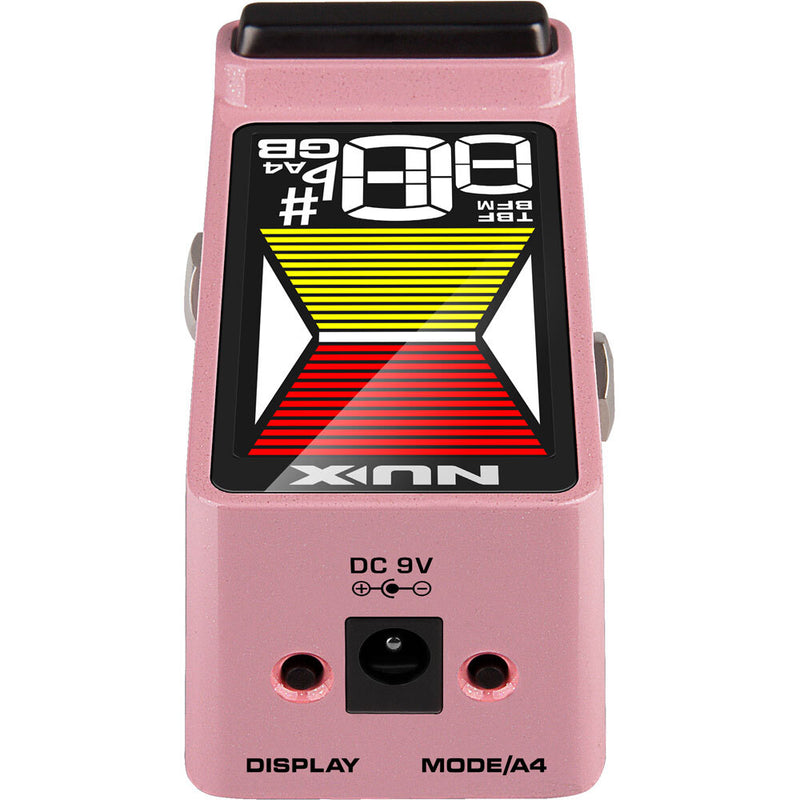 NUX Mini Core Series MKII "Flow Tune" Mini Tuner Pedal in Pink