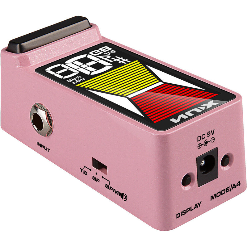 NUX Mini Core Series MKII "Flow Tune" Mini Tuner Pedal in Pink