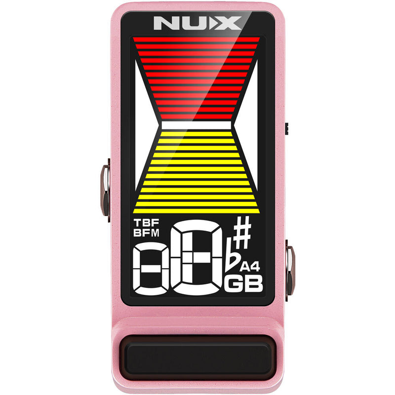 NUX Mini Core Series MKII "Flow Tune" Mini Tuner Pedal in Pink