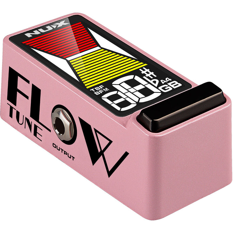 NUX Mini Core Series MKII "Flow Tune" Mini Tuner Pedal in Pink