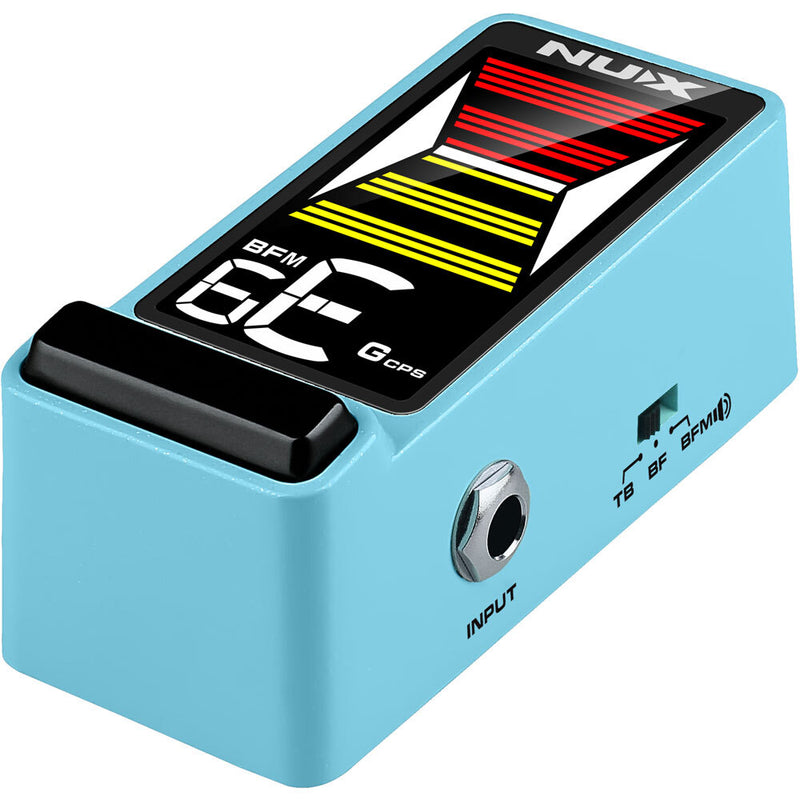 NUX Mini Core Series MKII "Flow Tune" Mini Tuner Pedal in Sky Blue