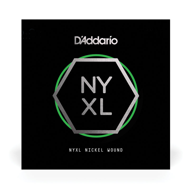 D'Addario NYNW018 NYXL Nickel Wound Electric Guitar Single String, .018