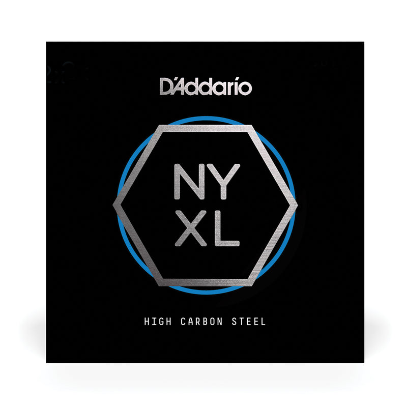 D'Addario NYS007 Single Plain Steel Guitar String, .007