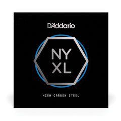 D'Addario NYS0135 Single Plain Steel Guitar String, .0135