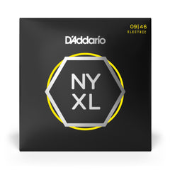 D'Addario NYXL0946 Nickel Wound Electric Guitar Strings, Super Light Top / Regular Bottom, 9-46