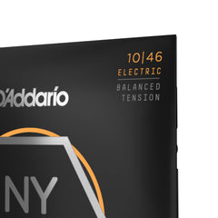 D'Addario NYXL1046BT Nickel Wound Electric Guitar Strings, Balanced Tension, 10-46