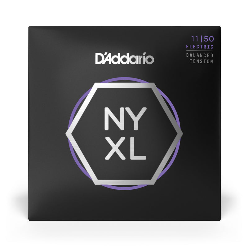 D'Addario NYXL1150BT Nickel Wound Electric Guitar Strings, Balanced Tension Medium, 11-50