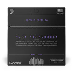 D'Addario NYXL1150BT Nickel Wound Electric Guitar Strings, Balanced Tension Medium, 11-50