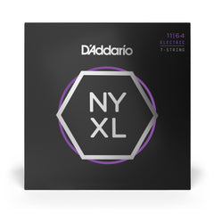 D'Addario NYXL1164 Nickel Wound 7-String Electric Guitar Strings, Medium, 11-64