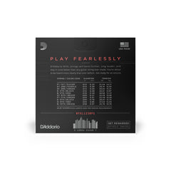 D'Addario NYXL1238PS Nickel Wound E9 Pedal Steel Guitar Strings, Custom Light, 12-38