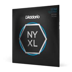 D'Addario NYXL1252W Nickel Wound Electric Guitar Strings, Light Wound 3rd, 12-52