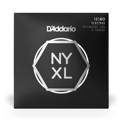 D'Addario NYXL1260 Nickel Wound Electric Guitar Strings, Extra Heavy, 12-60