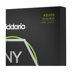 D'Addario NYXL45105 Nickel Wound Bass Guitar Strings, Light Top / Med Bottom, 45-105, Long Scale