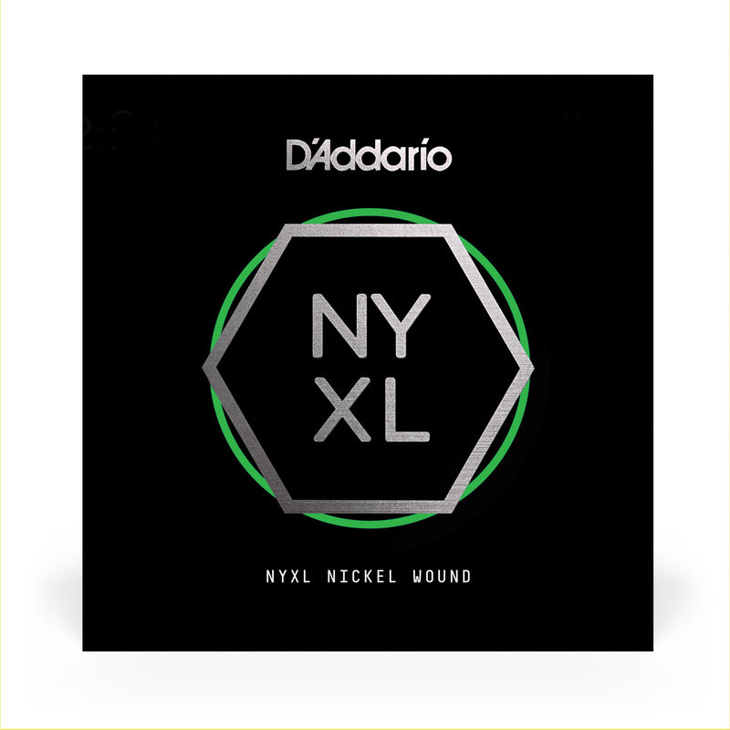 D'Addario NYXLB100TSL, NYXL Nickel Wound Bass Guitar Single String, Super Long Scale, .100, Tapered