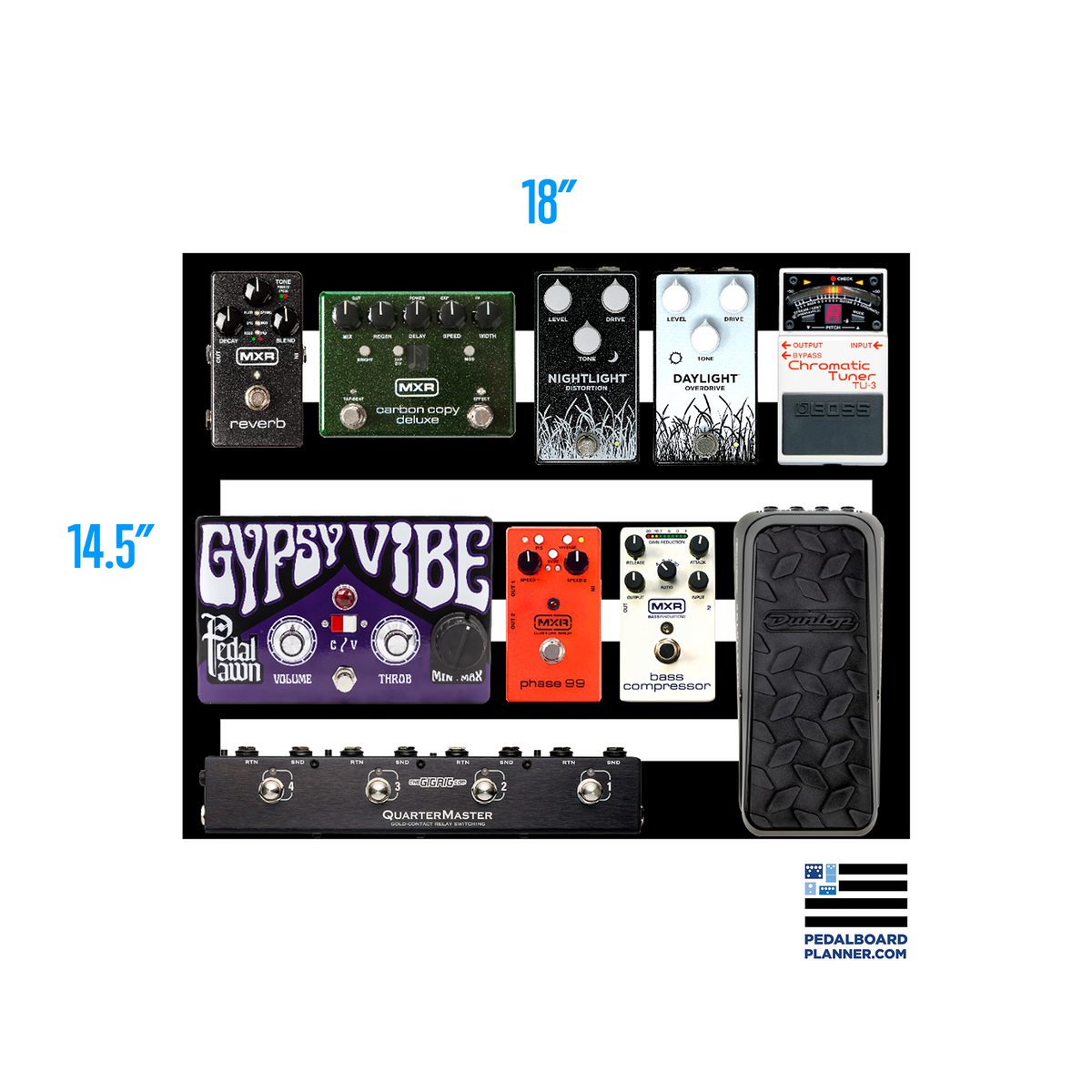 Pedaltrain Novo 18 - Frame only