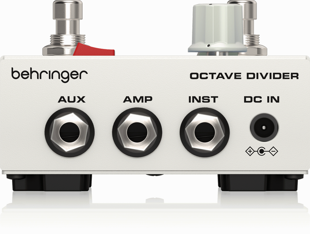 Behringer OCTAVE DIVIDER Classic Analog Octave Divider and Ringer Effects Pedal