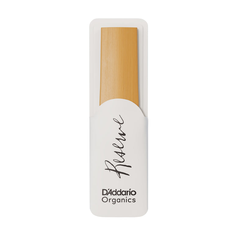 D'Addario Organic Reserve Alto Saxophone Reeds, Strength 2.5, 10-pack