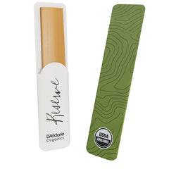 D'Addario Organic Reserve Baritone Saxophone Reeds, Strength 2.5, 5-Pack