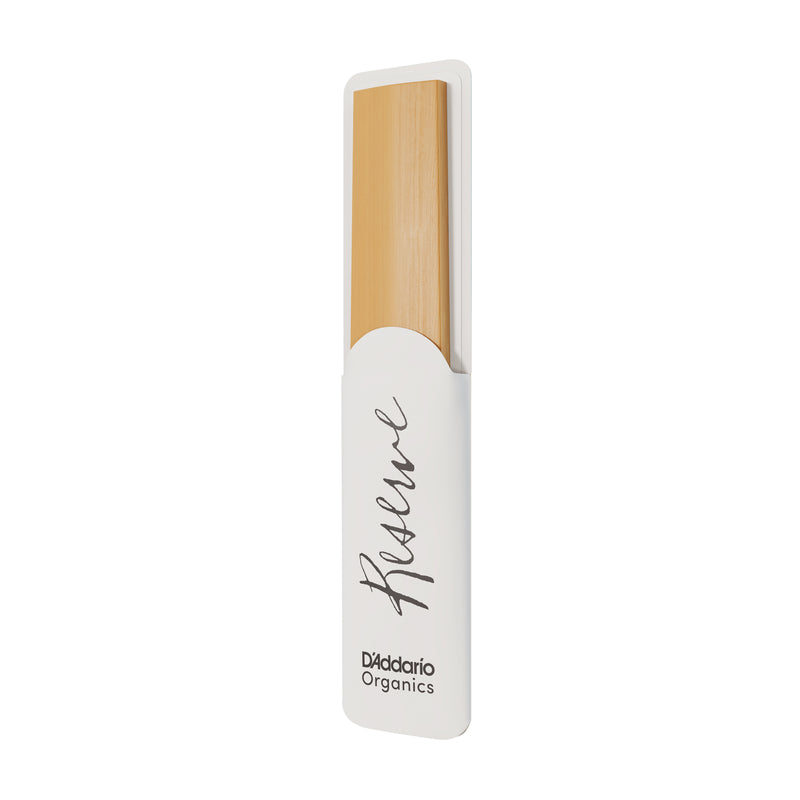 D'Addario Organic Reserve Baritone Saxophone Reeds, Strength 4.5, 5-Pack