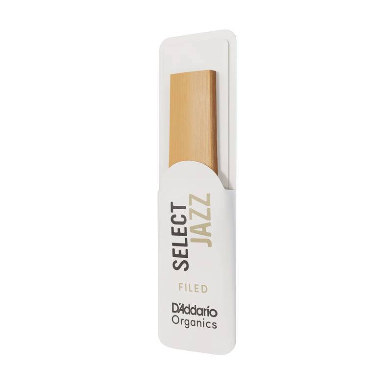 D'Addario Organic Select Jazz Filed Soprano Saxophone Reeds, Strength 2 Soft, 10-pack