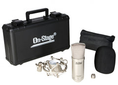 On Stage AS800 Platinum Series Large-Diaphragm Condenser Microphone with Case