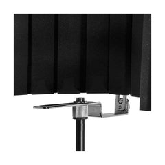 On Stage Isolation Shield with Mic Stand Mount & Microphone Mount