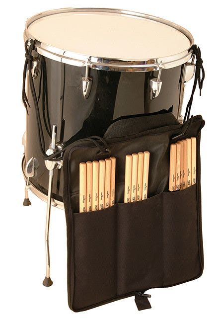 On Stage Triple Drum Stick Bag with Front Pouch