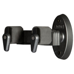 On Stage Straight Facing Locking Wall-Mount Guitar Hanger with Metal Base