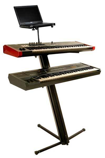 On Stage Laptop Mount/Accessory Tray