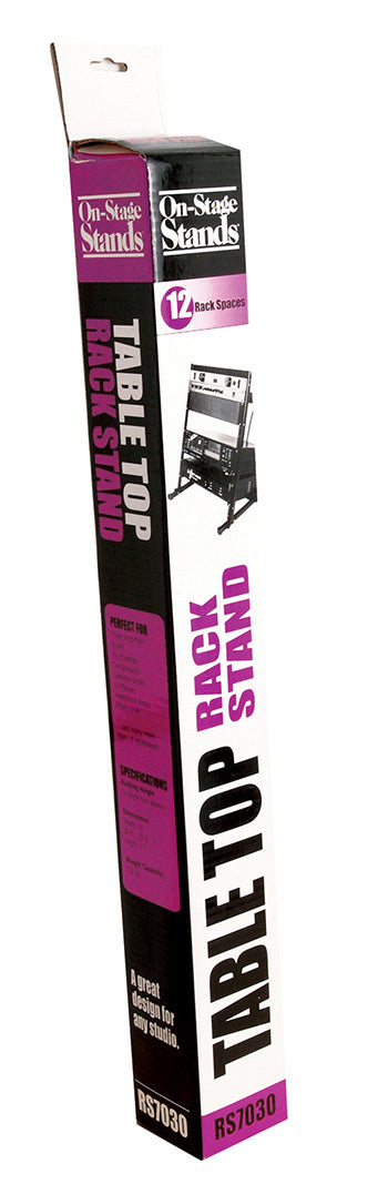 On Stage Table Top 12-Space Rack Stand