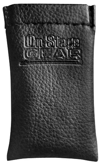 On Stage Chrome-Plated Seamless Steel Slide with Pouch -Size 6