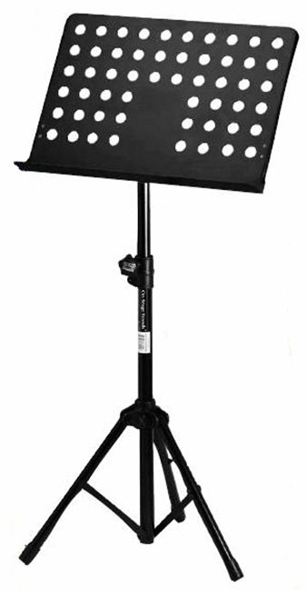 On Stage Orchestral Sheet Music Stand with Holed Bookplate