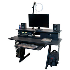 On Stage Professional Large Studio Workstation in Black