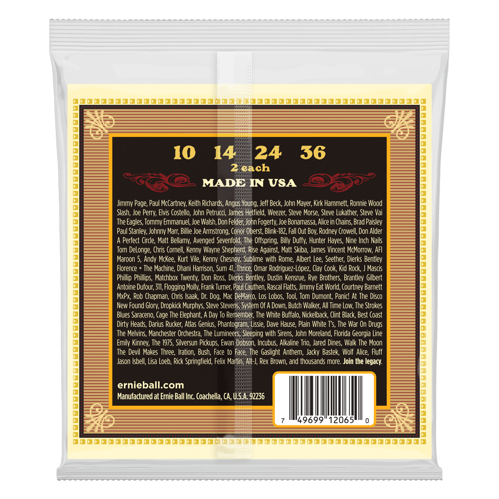 Ernie Ball Earthwood Mandolin Medium Loop End 80/20 Bronze Acoustic Guitar String, 10-36 Gauge