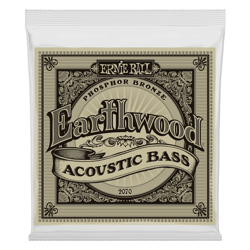 Ernie Ball Earthwood Phosphor Bronze Acoustic Bass String, 45-95 Gauge