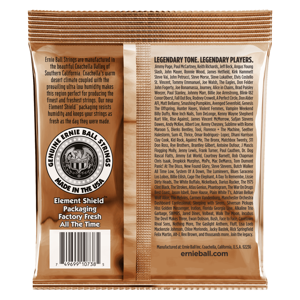 Ernie Ball Earthwood Custom 12-String Light Phosphor Bronze Acoustic Guitar Strings 10-48