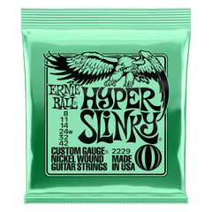 Hyper Slinky Nickel Wound Electric Guitar Strings 8 - 42 Gauge