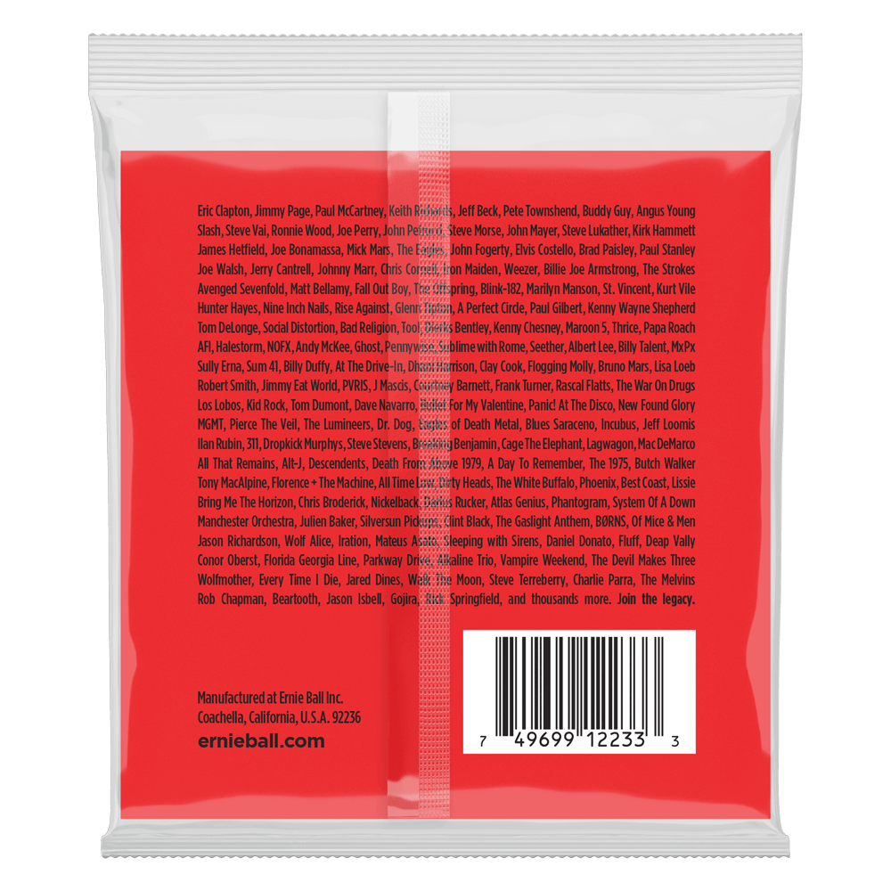 Ernie Ball Light 12-String Nickel Wound Electric Guitar Strings, 9-46 Gauge