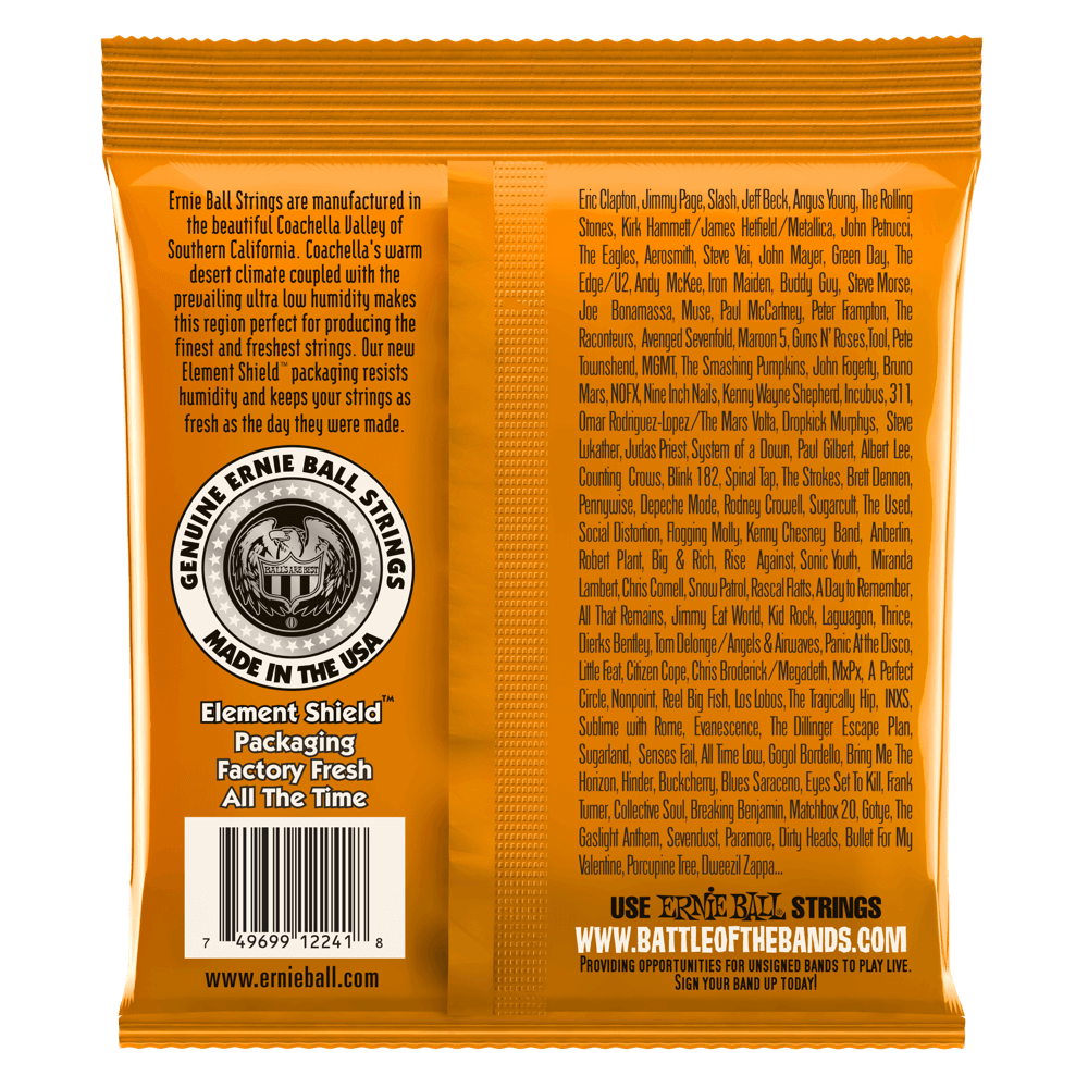 Ernie Ball Hybrid Slinky RPS Nickel Wound Electric Guitar Strings, 9-46 Gauge