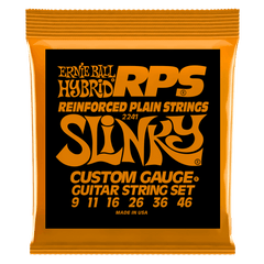 Ernie Ball Hybrid Slinky RPS Nickel Wound Electric Guitar Strings, 9-46 Gauge