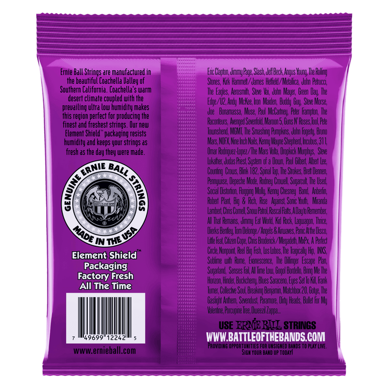 Ernie Ball Power Slinky RPS Nickel Wound Electric Guitar Strings 11-48 Gauge