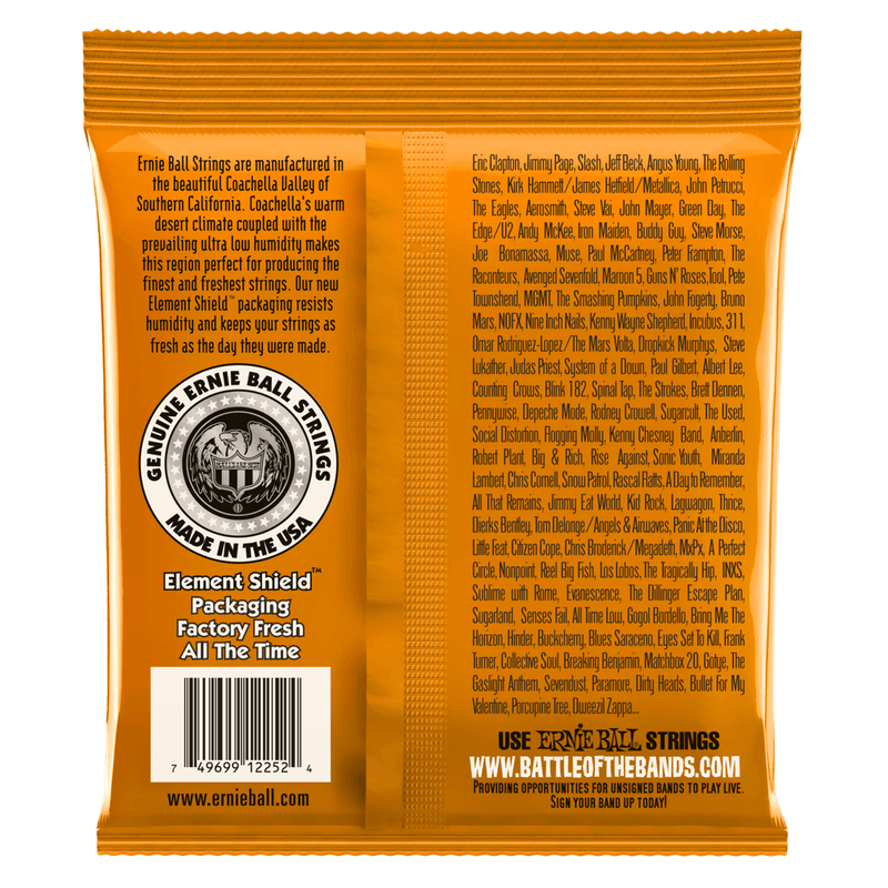 Ernie Ball Hybrid Slinky Classic Rock n Roll Pure Nickel Wrap Electric Guitar Strings, 9-46 Gauge