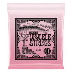 Ernie Ball Ernie Ball Concert Nylon Ball End Ukulele Strings, Clear