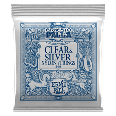 Ernie Ball Ernesto Palla Clear and Silver Nylon Classical Guitar String